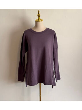 Women's Xersion Purple Loose Fit Sweatshirt M